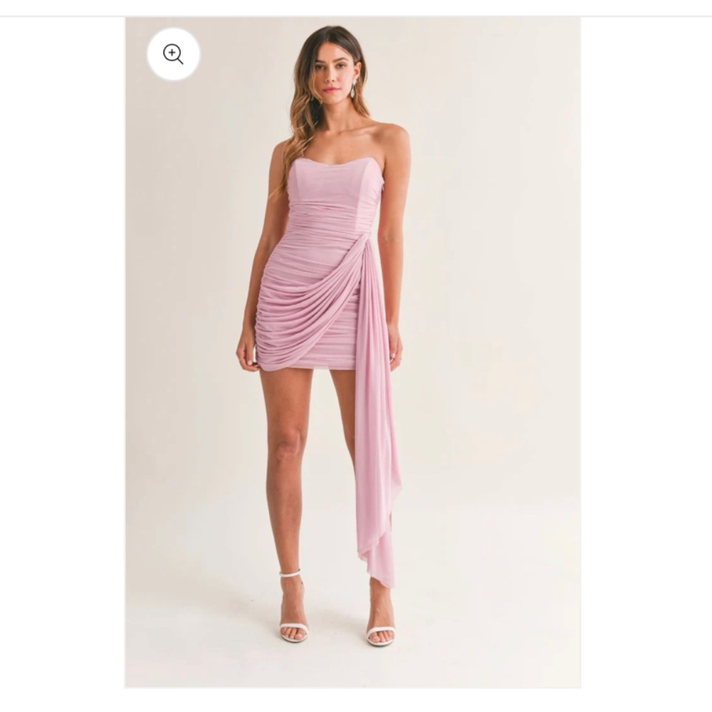 Draped Mini Dress (BRAND NEW - Designer is Mable)